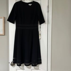NWT Calvin Klein black dress